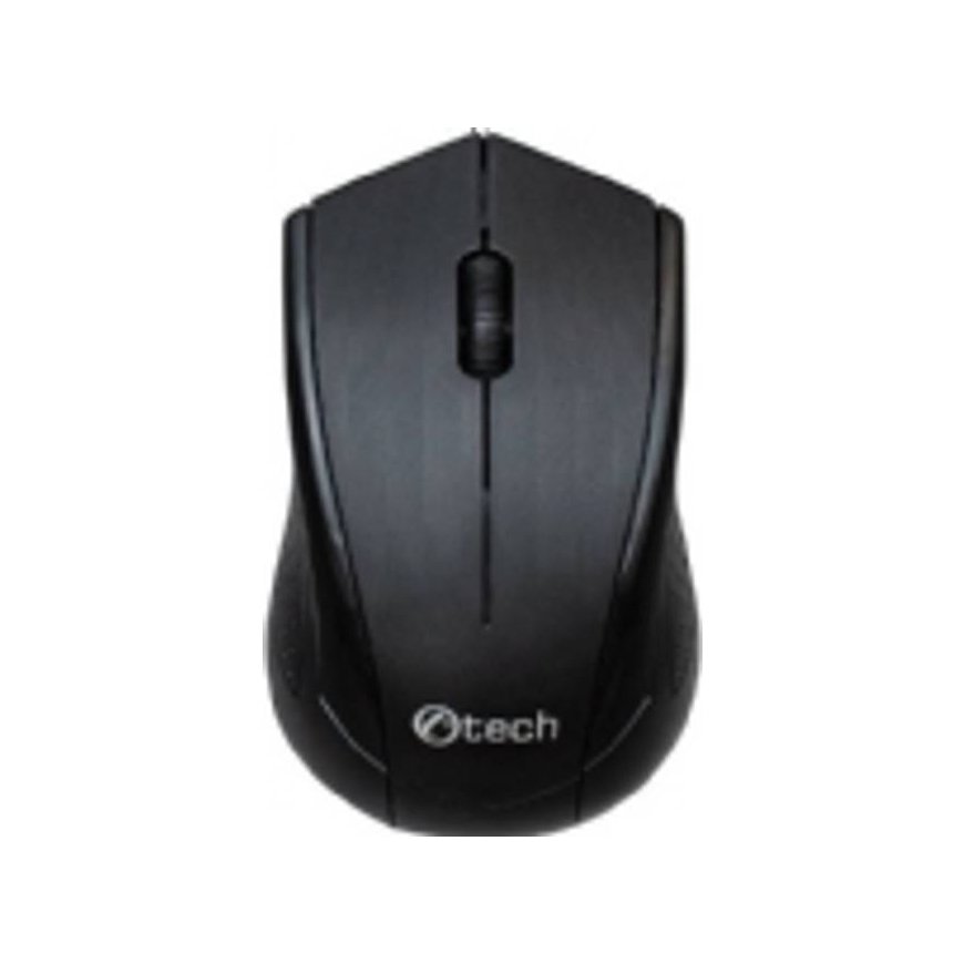 C-TECH Mouse WLM-07, wireless, 1200DPI, 3 buttons, USB nano receiver, black – 2