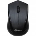 C-TECH pele WLM-07, bezvadu, 1200DPI, 3 pogatnēji, USB nano uztvērējs, melna