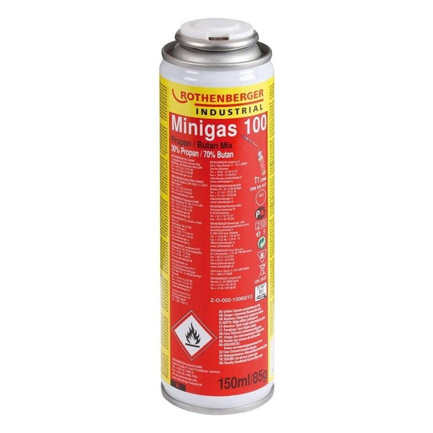 Dujas balonē ROTHENBERGER Minigas 100 – 2