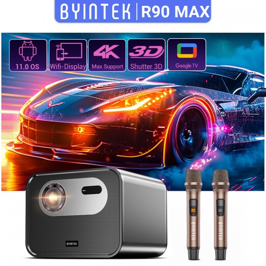 Projektor BYINTEK UFO U90 MAX osram DLP GoogleTV