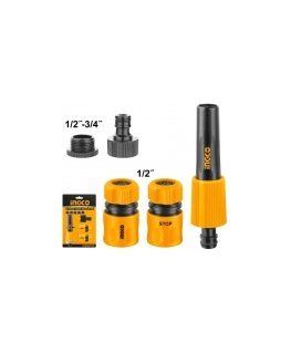 Ingco HHCS05122 Ūdens šļūtene + 2x ātrās uzgriežņi + 2x adapteri HHCS05122, Ingco