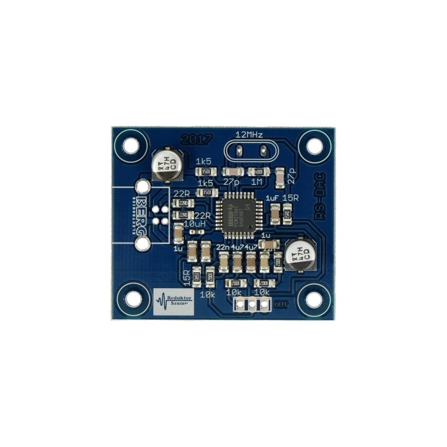 OEM DAC converter – designed for RS-AMP amplifier construction – SMD board + THT kit – Noise Reducer – 2