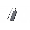 Fuj:tech 9 portin USB-C hubi, 100 W PD Fuj:tech 9 portin USB-C hubi, 100 W PD