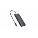 Fuj:tech 9-portu USB-C hub, 100 W PD Fuj:tech 9-portu USB-C hub, 100 W PD