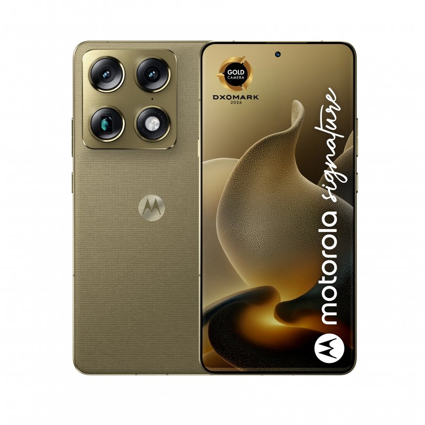 Motorola signature 17,2 cm (6.78") Kaksois-SIM Android 16.0 5G USB Type-C 16 GB 512 GB 5200 mAh Kult
