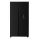 Heinner HSBS-H439NFBKWDE++ side-by-side refrigerator Freestanding 439 L Black Heinner HSBS-H439NFBKWDE++ side-by-side refrigerator Freestanding 439 L Black