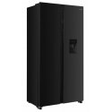 Heinner HSBS-H439NFBKWDE++ side-by-side refrigerator Freestanding 439 L Black Heinner HSBS-H439NFBKWDE++ side-by-side refrigerator Freestanding 439 L Black