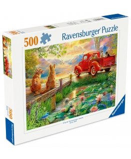 Ravensburger puzle 500 gab: vasaras idille