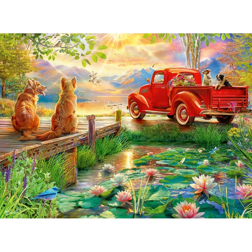 Ravensburger pusle 500 tk: suvine idüll – 2