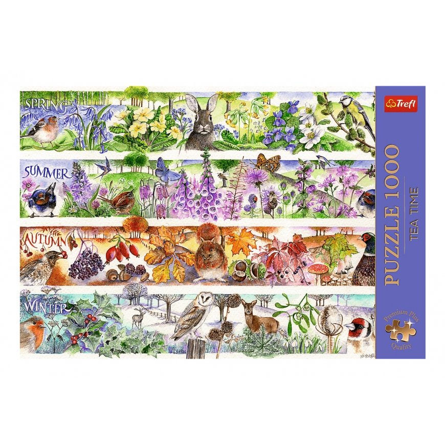 Trefl Premium Plus Quality 1000 Tea Time Puzle 1000 pcs Māksla – 2