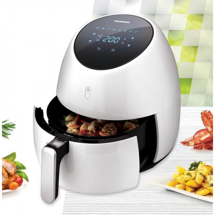 Heinner HAF-B2000WH обжарочный аппарат Одиночный 5 L Автономный 2000 W Аэрофритюрница с горячим возд – 4