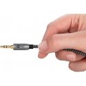 Goobay 65273 audio cable 1 m 3.5mm TRS Black, Silver Goobay 65273 audio cable 1 m 3.5mm TRS Black, Silver