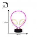 Manta SNL86PK Stiliaus Neoninės Šviesos UFO Rožinė Manta SNL86PK Stiliaus Neoninės Šviesos UFO Rožinė