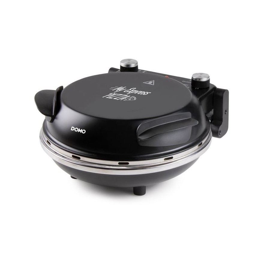 Domo DO9285PZ pizza maker/oven 1 pizza(s) 1200 W Black – 2