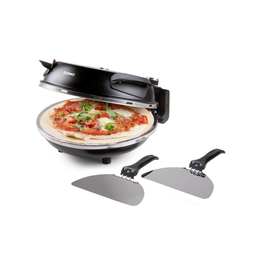Domo DO9285PZ pitsan valmistaja & uuni 1 pitsa(a) 1200 W musta – 4