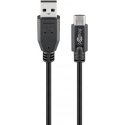 Goobay 55469 USB-kaabel USB 2.0 3 m USB C USB A Must Goobay 55469 USB-kaabel USB 2.0 3 m USB C USB A Must