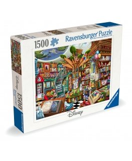 Ravensburger pusle 1500 tk: maagiline Disney raamatupood