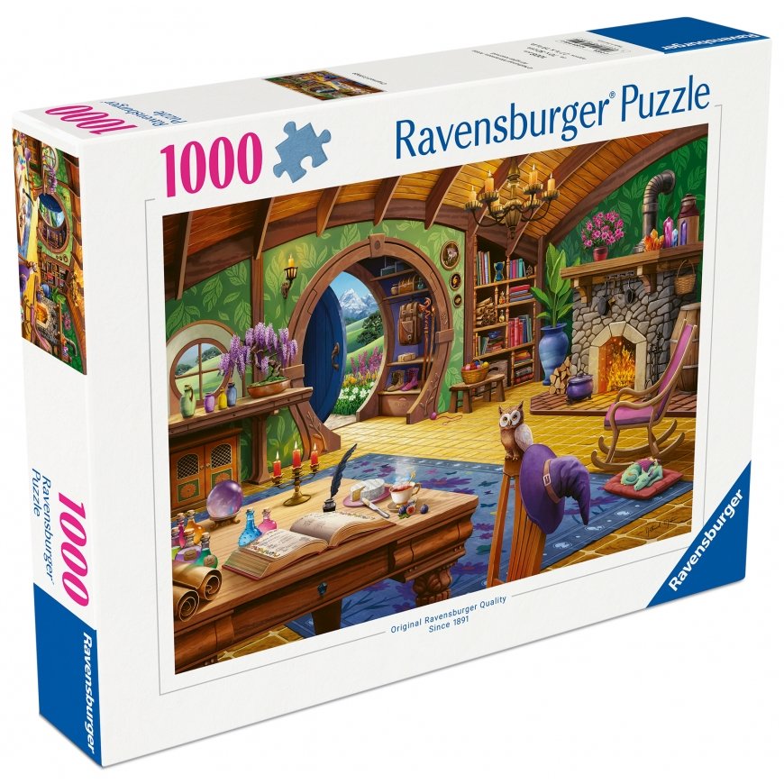 Ravensburger 1000 gab. puzle: burvju mājiņa