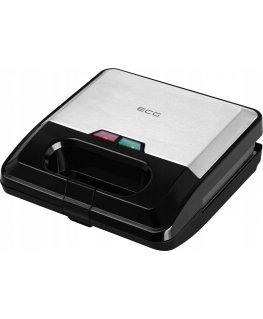 ECG S 3173 sandwich maker 750 W Black, Stainless steel