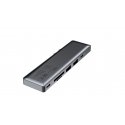 Fuj:tech Pro Slim USB-C centrmezgli Fuj:tech Pro Slim USB-C centrmezgli