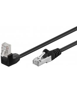 Goobay 94190 tīkla kabelis Melns 5 m Cat5e F/UTP (FTP)