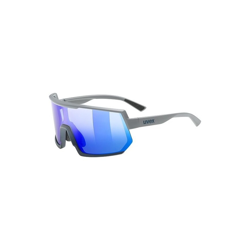 Uvex sportstyle 235 Brilles dažādiem sporta veidiem Abiem dzimumiem Daļējs ietvars Pelēks