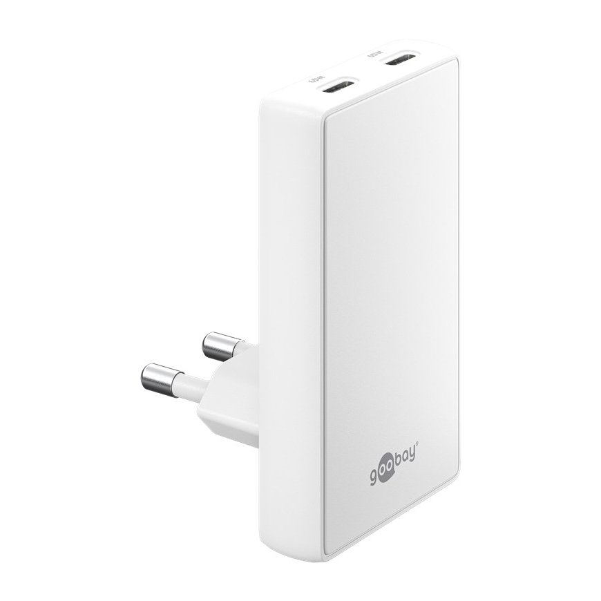 Goobay 75726 mobiilseadme laadija Universaalne Valge Vahelduvvool Kiirlaadimine Hoonesisene