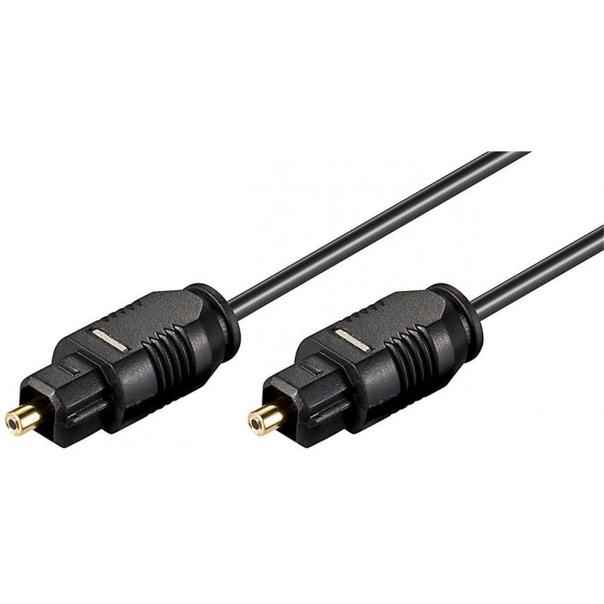 Goobay 51219 audiokaapeli 5 m Toslink musta