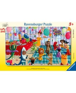 Ravensburger mazais plankumpusles komplekts 15 daļas: kostīmu ballīte
