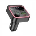 FM frekvences moduliators Hoco E85 PD20W+QC3.0 FM frekvences moduliators Hoco E85 PD20W+QC3.0
