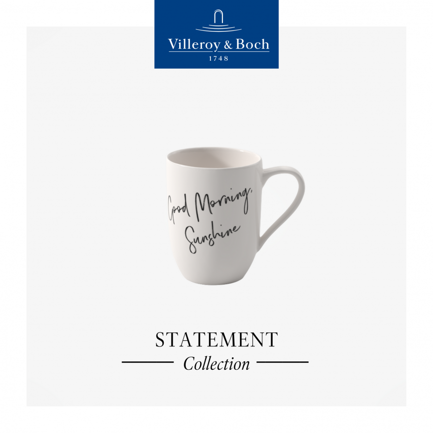 Puodelis Villeroy & Boch Statement Good Morning Sunshine, 290 ml – 2