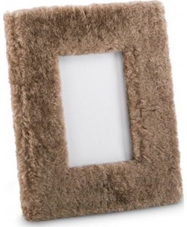 AmeliaHome PHOTO FRAME/AH/FUR/CREAM/21X26