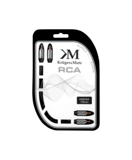 2RCA-2RCA kabelis 1.0 m Kruger & Matz