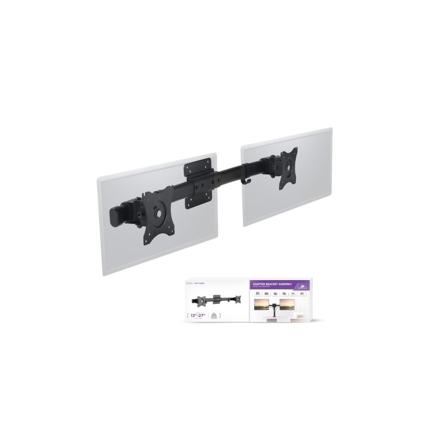 Spacetronik Extension Bracket 2 VESA SPP-020B for Monitors