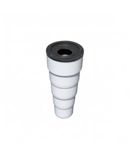 Universal condensate pipe adapter from Tecnosystemi, Ø16/18/20/25 to drain pipe Ø32/36/40.