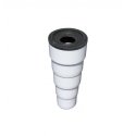 Universal condensate pipe adapter from Tecnosystemi, Ø16/18/20/25 to drain pipe Ø32/36/40. Universal condensate pipe adapter from Tecnosystemi, Ø16/18/20/25 to drain pipe Ø32/36/40.