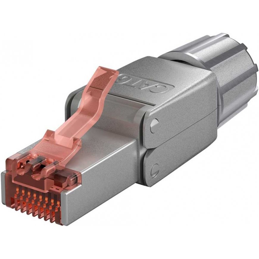 Goobay susuktas RJ45 8P8C CAT6 UTP -verkkoliitin – 2