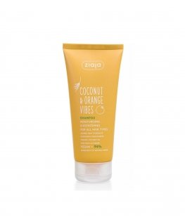 Ziaja Coconut ja Oranžinen Vibes Kostea ja Raikastava Shampoo, 200 ml