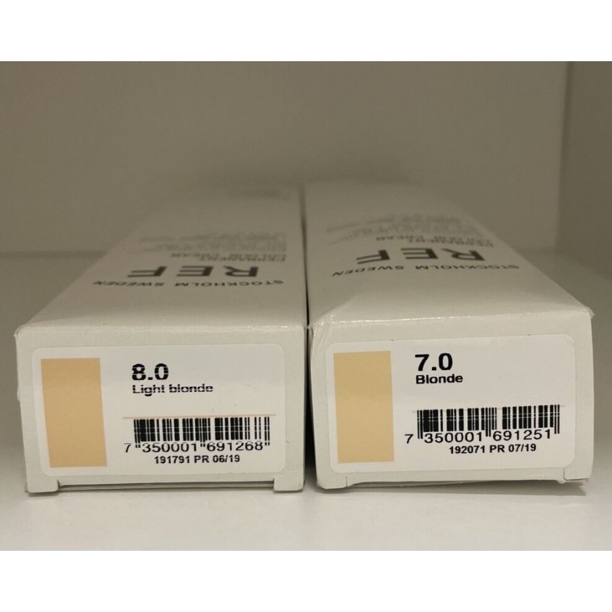 Ref Stockholm, Permanent Colour, Vegan, Permanent Hair Dye, 8.0 Light for Light Hair, 100 ml – 2