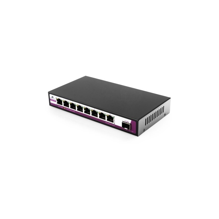 Spacetronik SWITCH 8 RJ45 2.5G prievadai + SFP 10G prievadas SP-SGT108S
