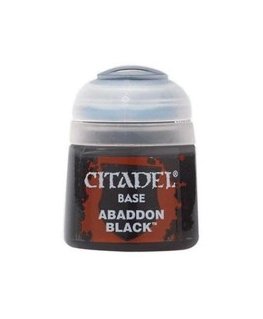 Games Workshop Citadel Base: Abaddon Black 12ml