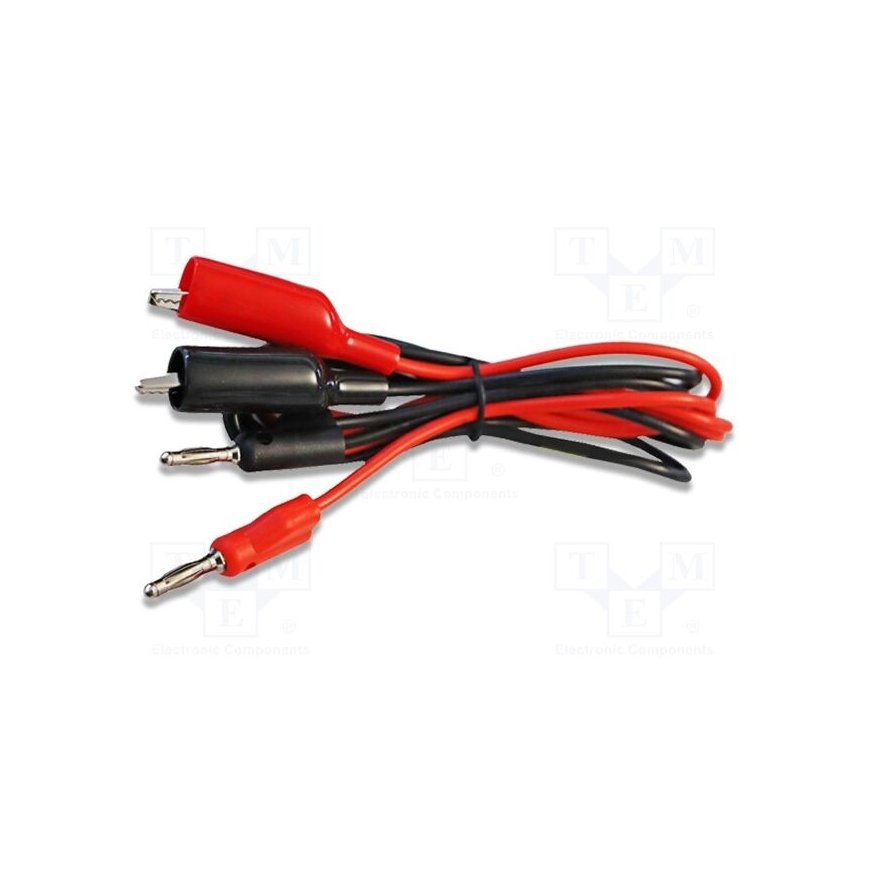 5A test leads for PeakTech 7035 power supplies – 2