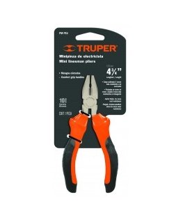 Mini kombineeritud replytės. Ühildatud pikkus 12 cm. Kvaliteetsed ja mugavad Truper®.