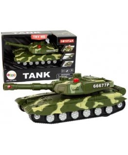 Karinis tanks Lean Toys, zaļš