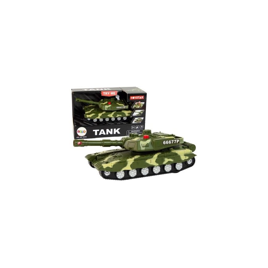 Карабинский танк Lean Toys, зеленый
