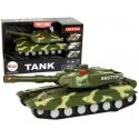Karininen tankki Lean Toys, vihreä Karininen tankki Lean Toys, vihreä