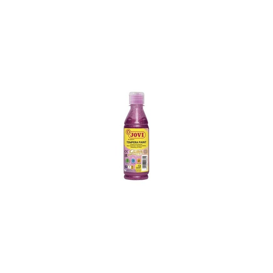 JOVI Tempera Paint, 250ml, pink, glossy