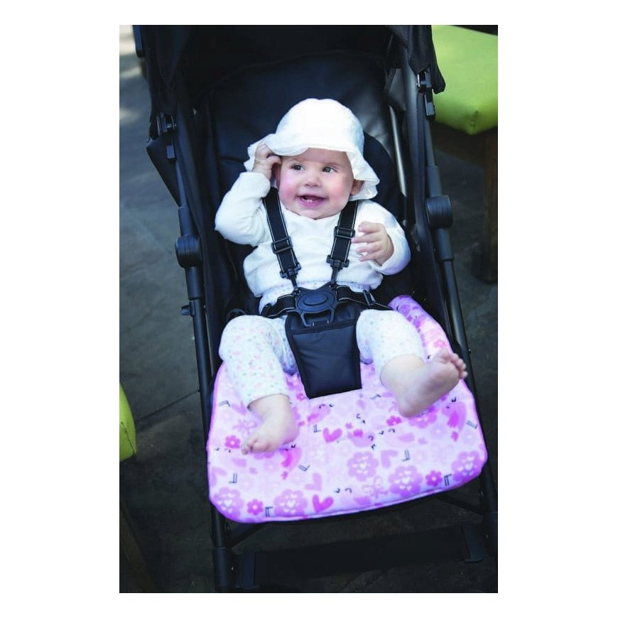 CUDDLECO vaunu įdėklas/paminkštinimas Musta&Valkoinen Stars Mini CC844050