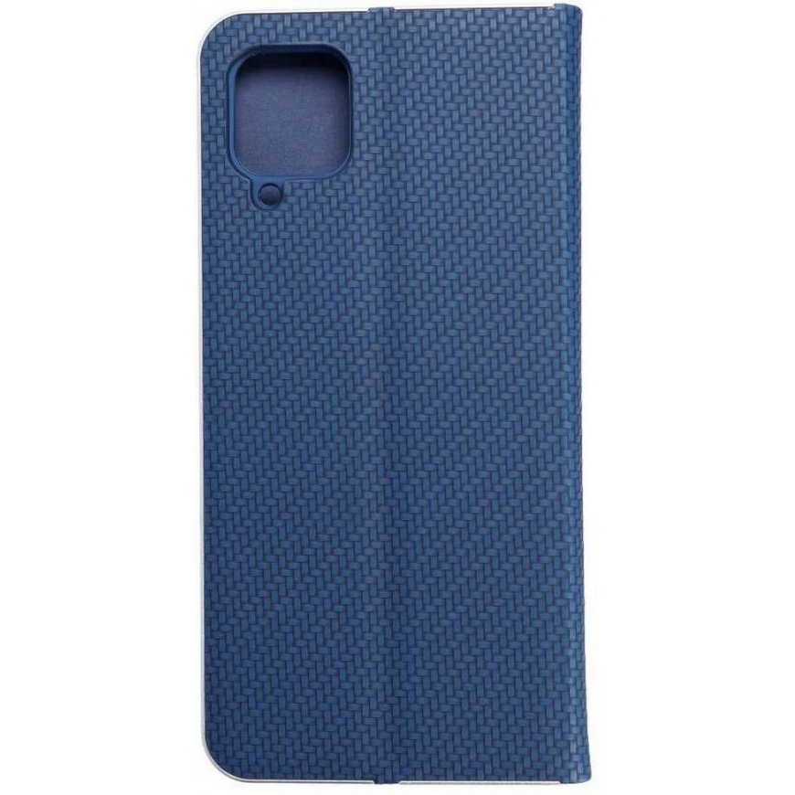OEM LUNA Book Carbon Case for Samsung Galaxy A21s in Blue