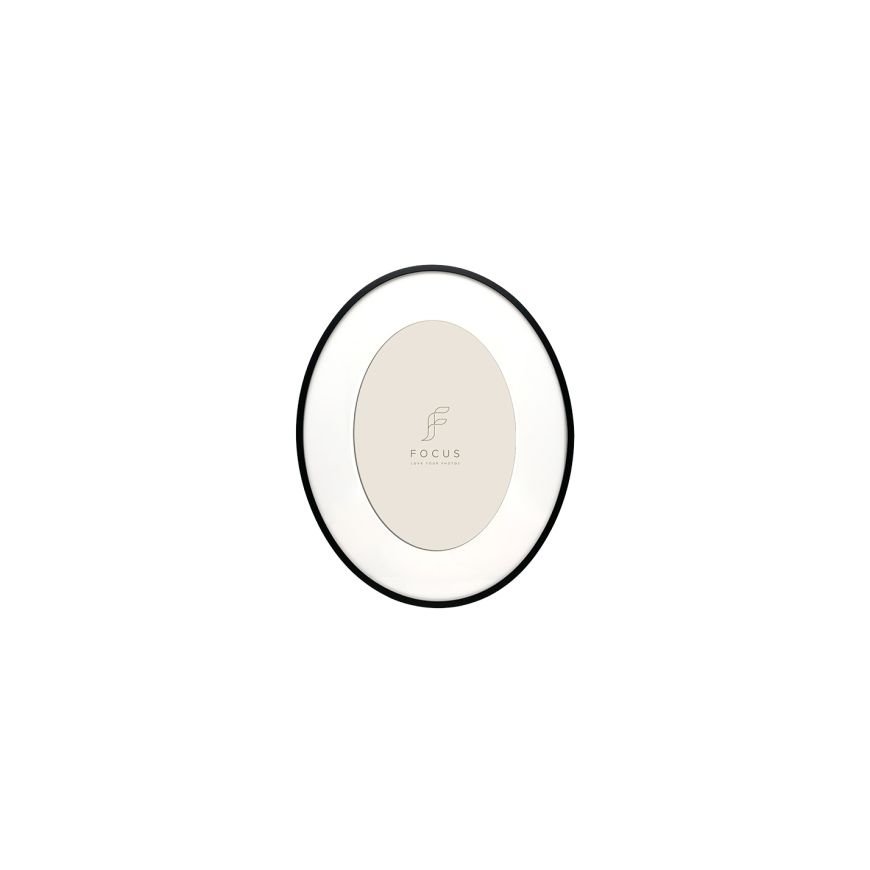 Focus Aster Ovaalne Must 24,6x30,6/PP 18x24